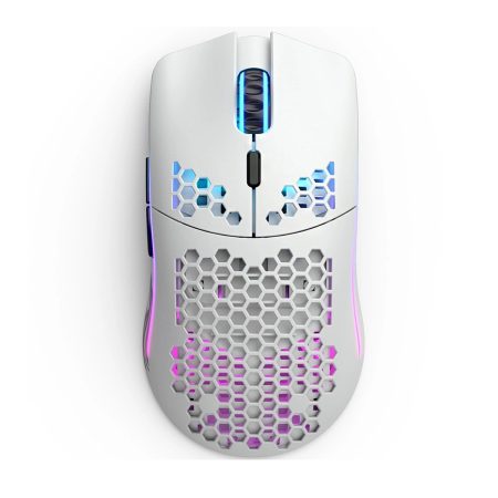 Glorious - Model O Wireless RGB Gaming Mouse - Matte White