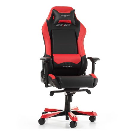 2 - DXRacer Iron Series PU Leather Gaming Chair - Black & Red