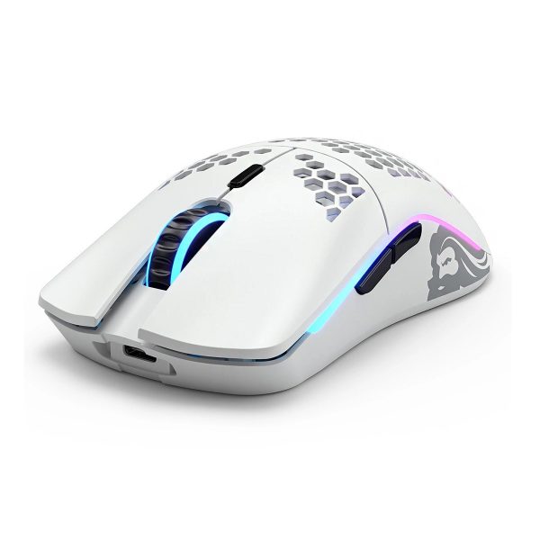 2 - Glorious - Model O Wireless RGB Gaming Mouse - Matte White