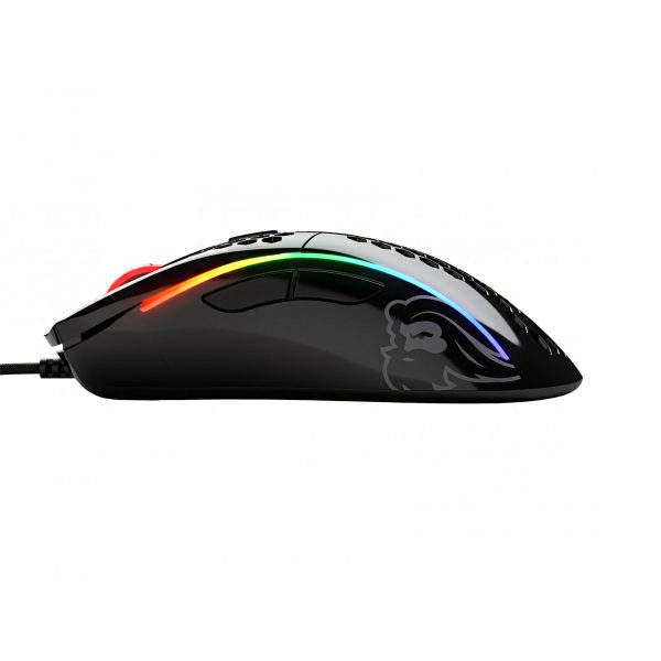 3 - Glorious - Model D RGB Gaming Mouse - Glossy Black