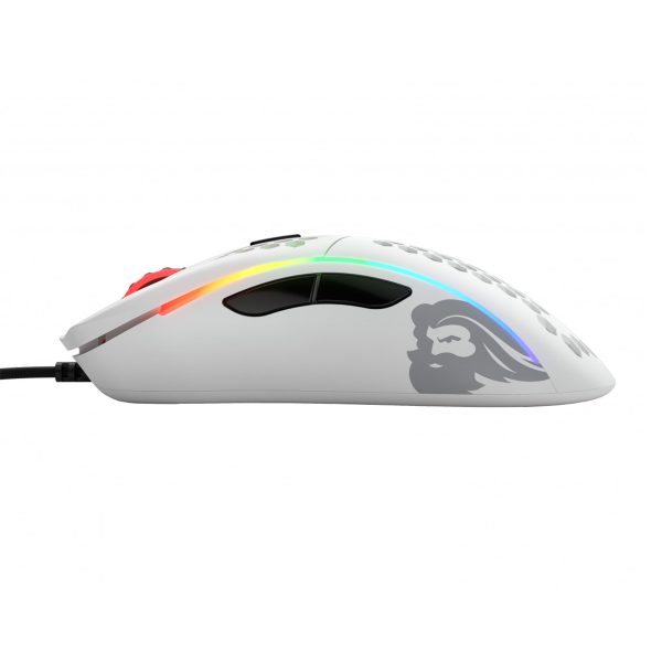 3 - Glorious - Model D RGB Gaming Mouse – Matte White