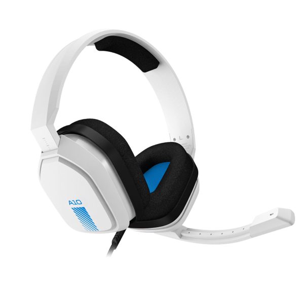 1 - Astro - Gaming A10 Wired Gaming Headset -WHITE & BLUE