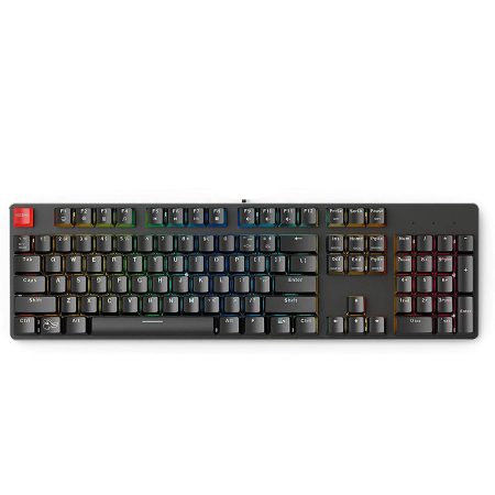 Glorious - GMMK-BRN-V2 RGB Mechanical Gaming Keyboard US Full Size - Black