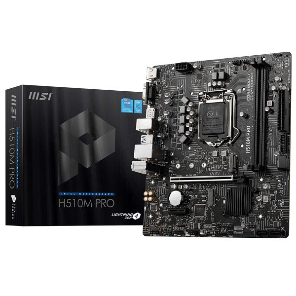 1 - MSI - H510M PRO - ProSeries Motherboard
