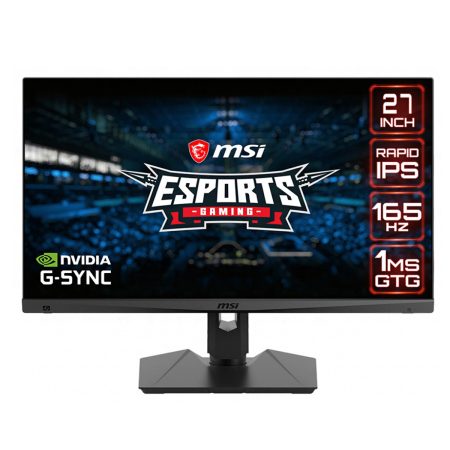 MSI - Optix MAG274QRF - 27'' 2K WQHD 1ms (GTG) 165Hz eSports Gaming Monitor
