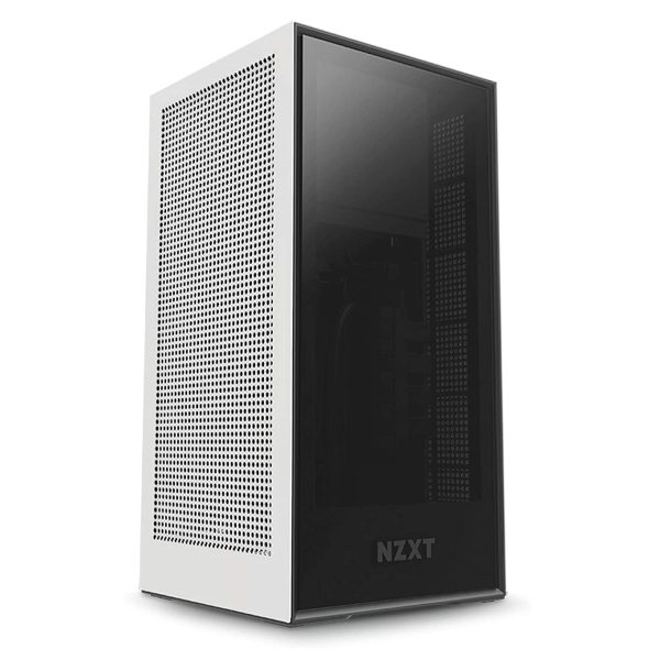 1 - NZXT H1 - Mini ITX Computer Case with 650w PSU Riser Cable and 140mm Liquid Cooler