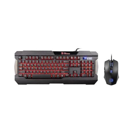 Thermaltake - Commander Combo - Multi Light Gaming Combo Keyboard & Mouse