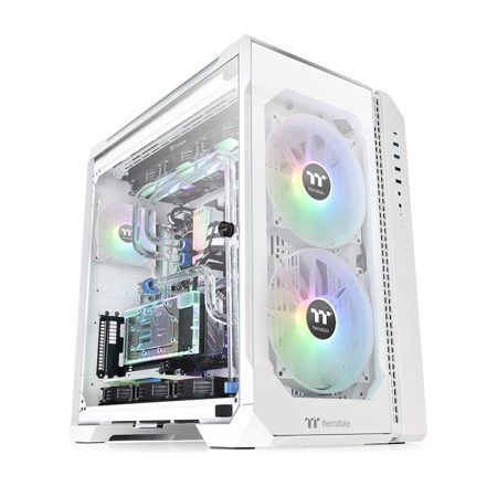 Thermaltake - View 51 - Tempered Glass Snow ARGB Edition Full Tower Chassis