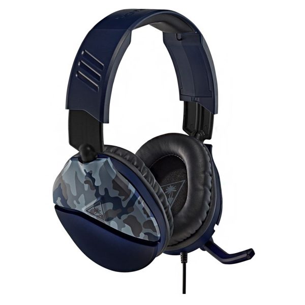 1 - Turtle Beach - Recon 70 - Gaming Headset - Wired - Blue Camo - Multiplatform