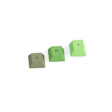 2 - Glorious - GPBT Keycaps - PBT Keycap Set - Olive