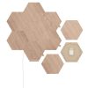 2 - Nanoleaf - Elements - Wood Hexagon Expansion Pack 3 Panels