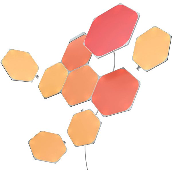 2 - Nanoleaf - Shapes - Hexagon Starter Kit 9 Panels