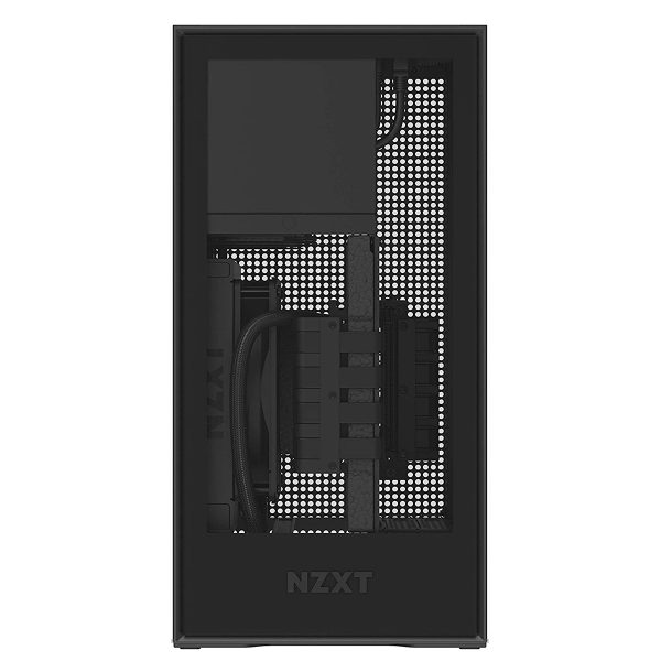 3 - NZXT H1 - Mini ITX Computer Case with 650w PSU Riser Cable and 140mm Liquid Cooler