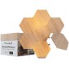 3 - Nanoleaf - Elements - Wood Hexagon Starter Kit 7 Panels