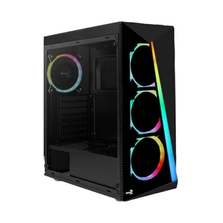 Aerocool Shard Tempered Glass Edition ARGB Mid Tower Chassis