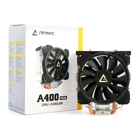 Antec - A400 RGB CPU Air Cooler for Intel and AMD