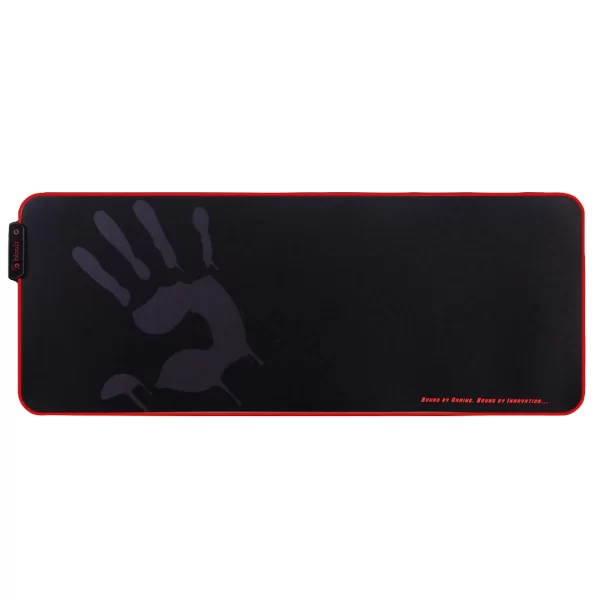 1 - Bloody - MP-80N Extended Roll-Up Fabric RGB Gaming Mouse Pad