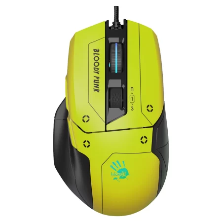 Bloody - W70 MAX RGB Gaming Mouse - Punk Yellow