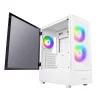 3 - NX410 - ATX Mid Tower Computer Case - White