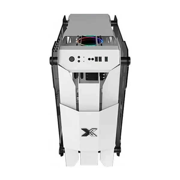 3 - Xigmatek - X7 White - Tempered Glass ARGB Super Tower Chassis