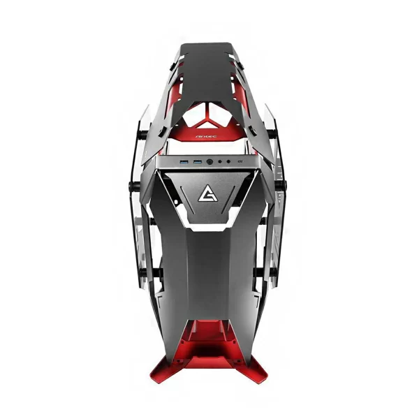 4 - Antec - Torque - Aluminum ATX Mid Tower Gaming Case – Black & Red