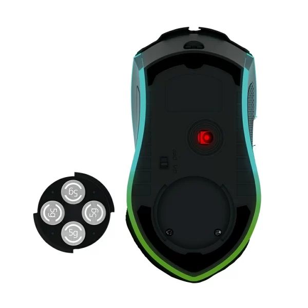 4 - Gamdias - Hades M1 Wired & Wireless RGB Gaming Mouse