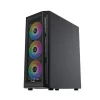 4 - Xigmatek - Master X - Tempered Glass ARGB Mid Tower Chassis
