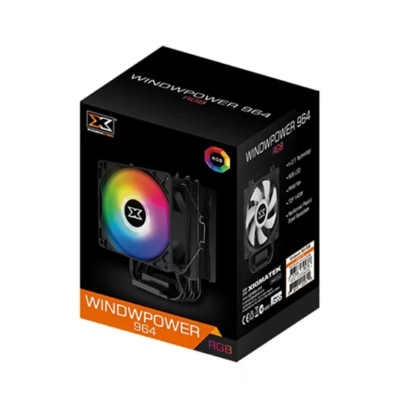 4 - Xigmatek - Windpower 964 RGB CPU Cooler