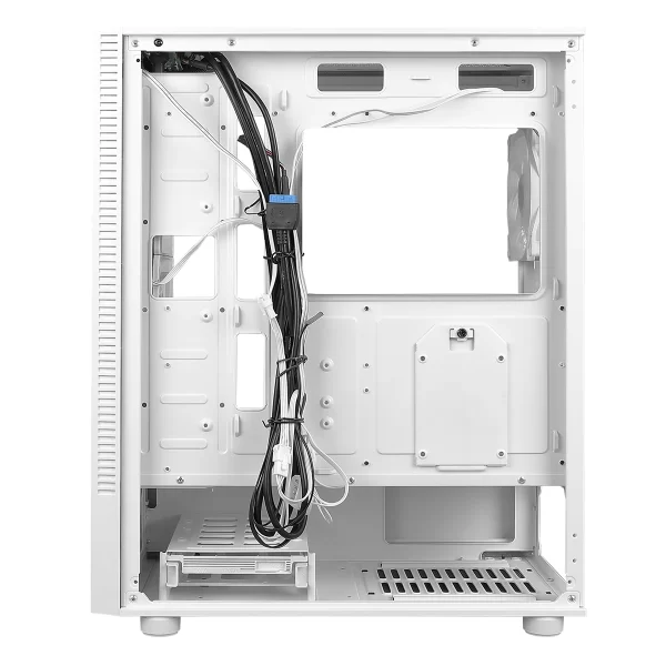 7 - NX410 - ATX Mid Tower Computer Case - White