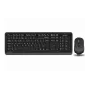 1 - A4Tech - FG1010S Wireless Mouse & Keyboard Combo - Black