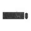 1- A4Tech - KK-3330S - Wired Keyboard + Mouse Combo
