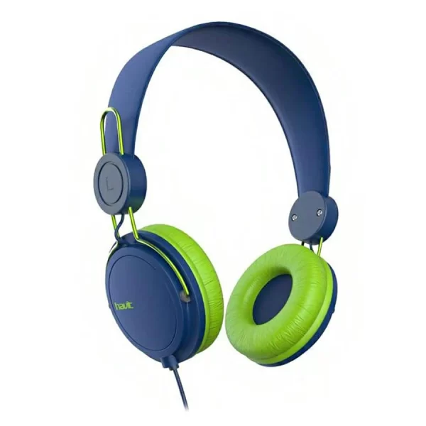 1 - Havit - H2198D Wired Headset - Blue + Green