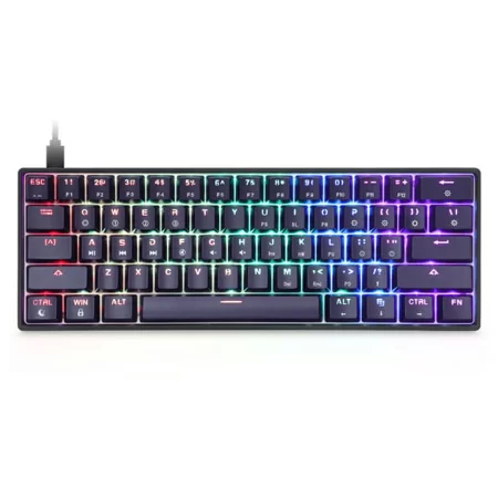 Skyloong - SK61S ABS-Keycap 60% RGB-Lit Mechanical Keyboard