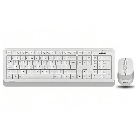 2 - A4Tech - FG1010S Wireless Mouse & Keyboard Combo - White