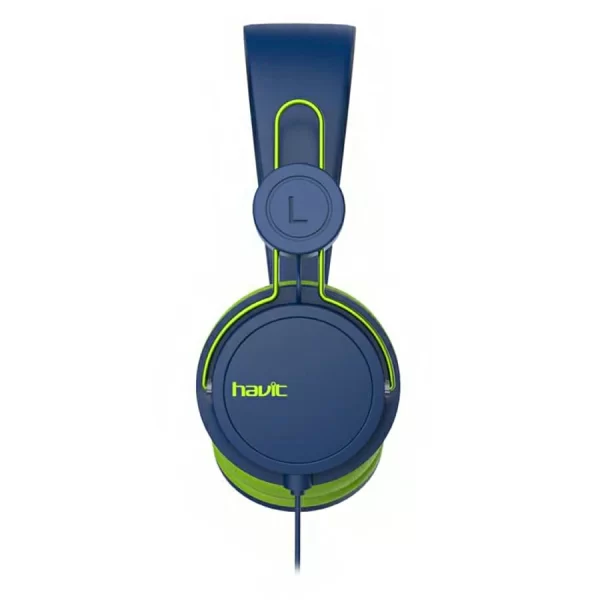 2 - Havit - H2198D Wired Headset - Blue + Green