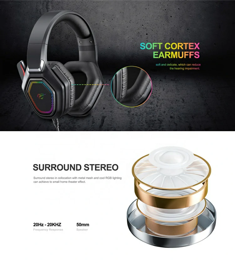 Overview 3 - Havit - H659d Stereo Gaming Headphone
