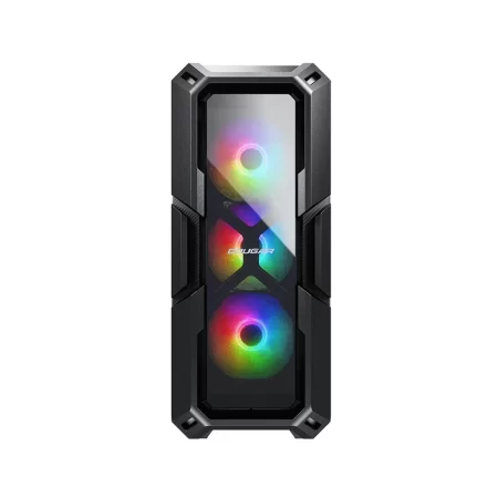 2 - Cougar - MX440-G RGB - Sturdy Mid Tower Case with Tempered Glass