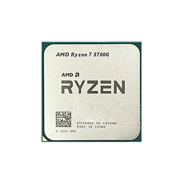 3 - AMD Ryzen 7 5700G - 5000 G-Series Cezanne (Zen 3) 8-Core 3.8 GHz AM4 Processor