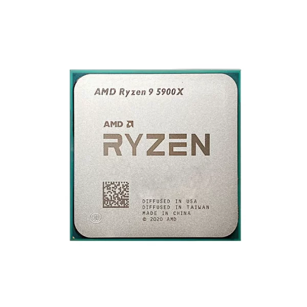 3 - AMD Ryzen 9 5900X - 5000 Series Vermeer (Zen 3) 12-Core 3.7 GHz AM4 Processor