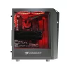 4 - Cougar - Turret Pro-Cooling Compact Gaming Case with Tempered Glass Side Window