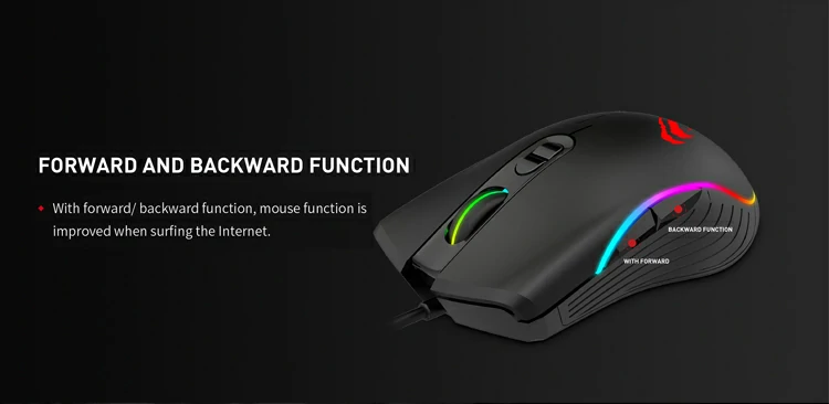 Overview 3 - Havit - MS1006 RGB Backlit Gaming Mouse