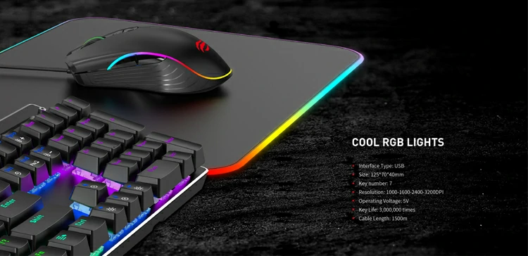 Overview 4 - Havit - MS1006 RGB Backlit Gaming Mouse