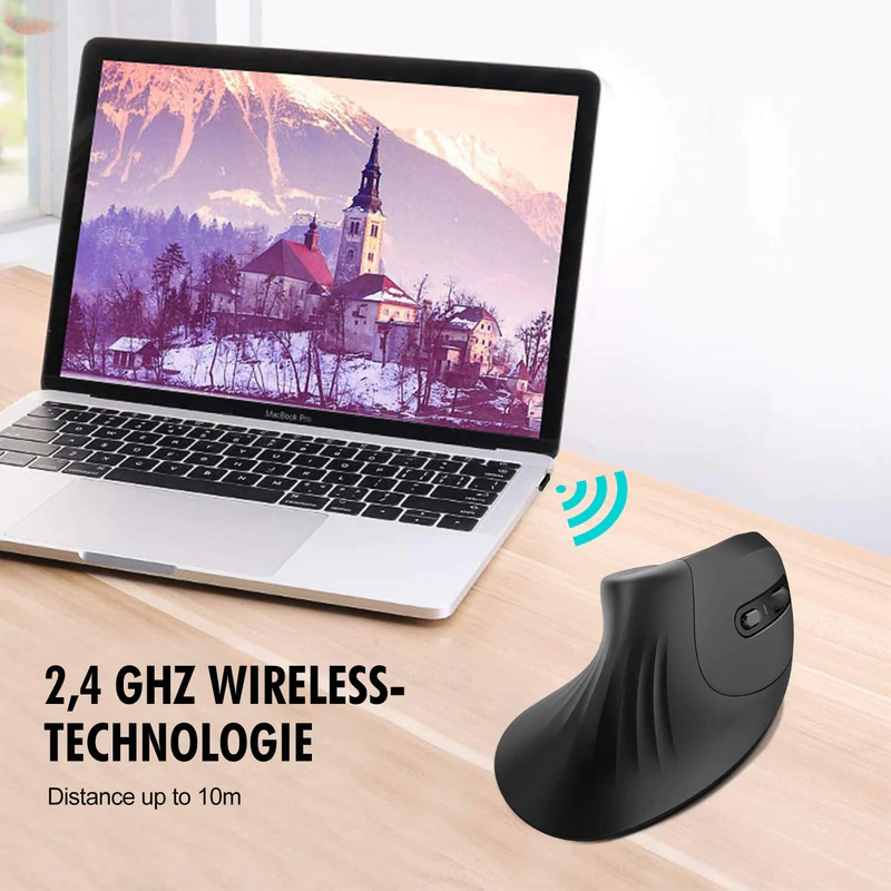 Overview 4 - Havit - MS550GT Wireless Vertical Mouse