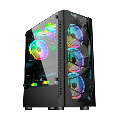 1st Player DKD4 Series ATX Gaming Case - with (4) R1 RGB Fans
