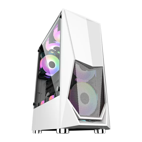 1 - 1st Player - DK3 ATX Gaming Case - White