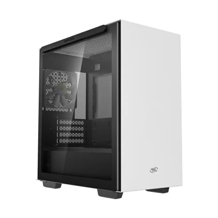 Deepcool - Macube 110 WH - Full-size Magnetic Tempered Glass Micro ATX White PC Case