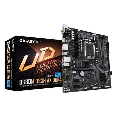 Gigabyte B660M DS3H AX Intel LGA1700 DDR4 PCI-e 4.0 M-ATX Motherboard