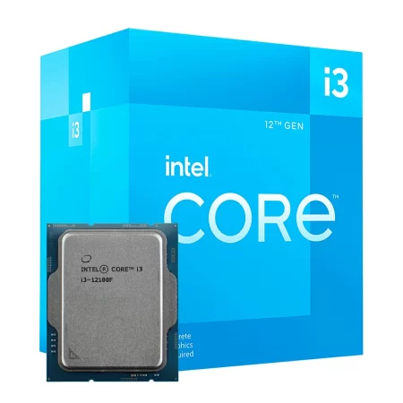 Intel i3-12100F 12th Gen Alder Lake Quad-Core 3.3 GHz LGA 1700 58W Desktop Processor