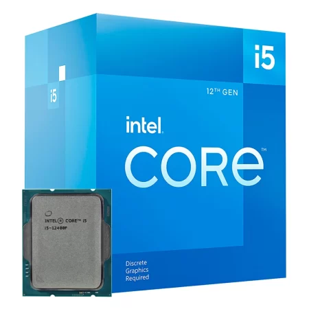 Intel i5-12400F 12th Gen Alder Lake 6-Core 2.5GHz LGA1700 65W Desktop Processor