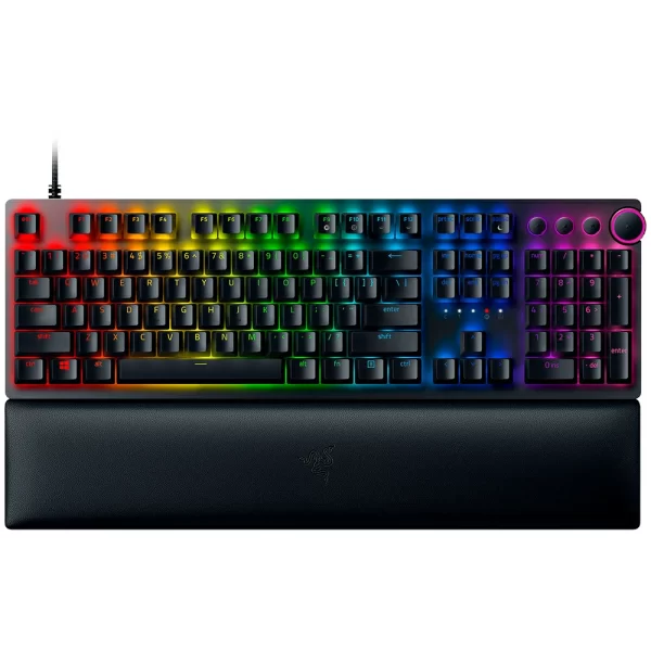 1 - Razer Huntsman V2 Optical Full Size Gaming Keyboard with Linear Red Switch